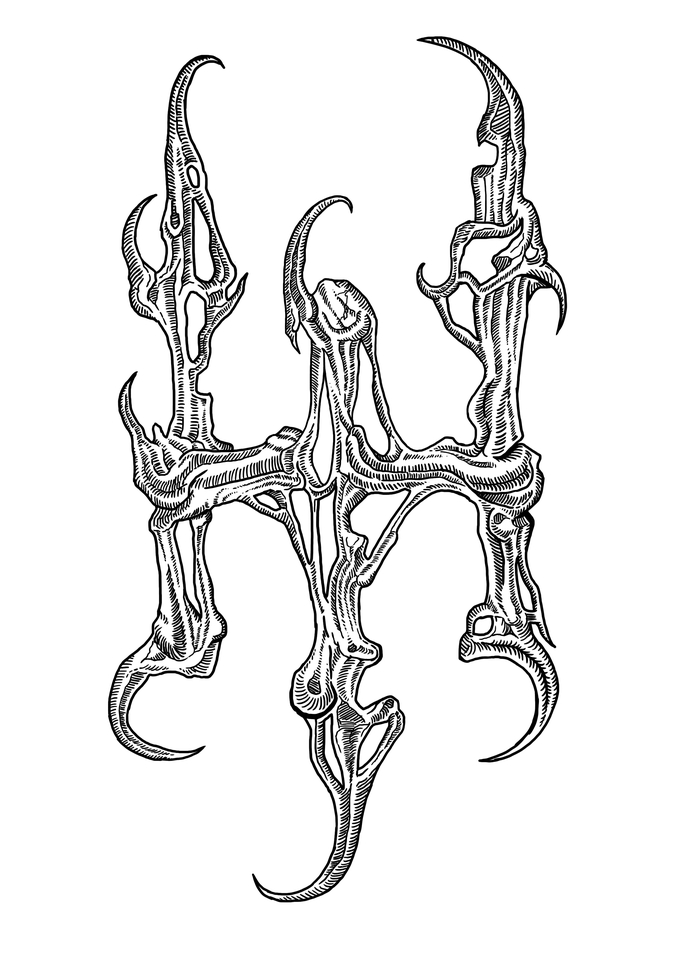 ออกแบบลายสักสไตล์มืด ออกแบบ tattoo สไตล์ดาร์ก ออกแบบลายสักชนเผ่า