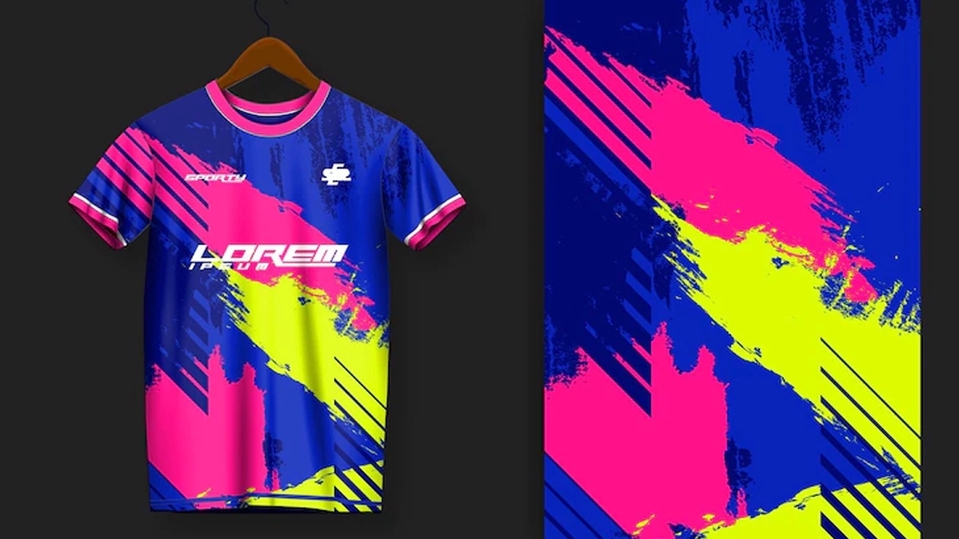 Desain Kaos & Motif - DESIGN JERSEY CUSTOM - 10