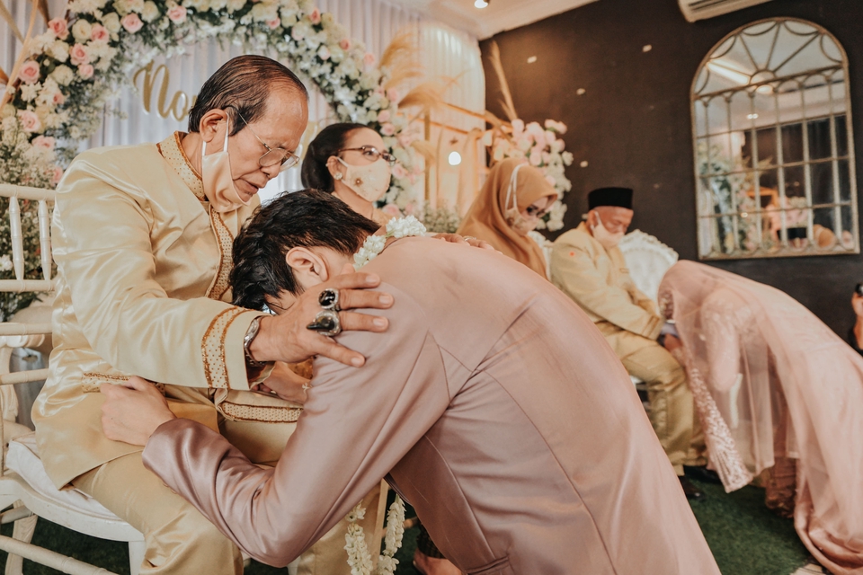 Jasa fotografer pernikahan untuk foto prewedding, dokumentasi, dan acara pernikahan.