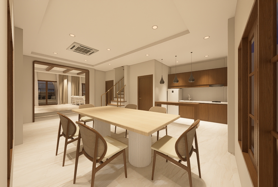 3D Perspective - interior design - 6