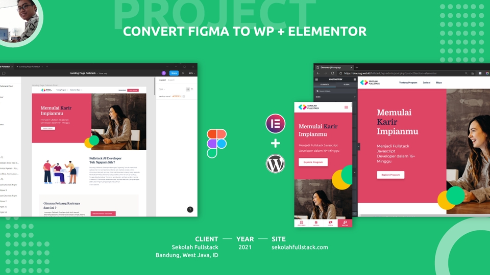 Web Development - Convert Design Figma, PSD ke Wordpress Elementor, Divi, 3 Hari Jadi - 4