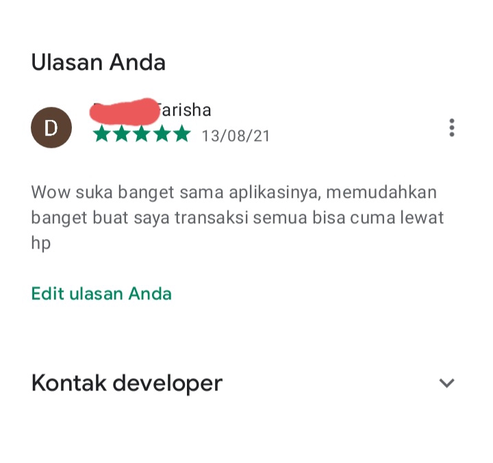 Memberi Review - Jasa rating & review aplikasi playstore - 3