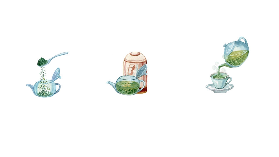 วาดภาพประกอบ - รับวาดภาพประกอบสีน้ำ Watercolor Illustration - 4