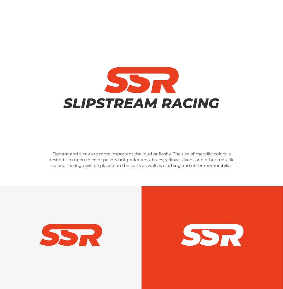 Desain Logo SSR Slipstream Racing untuk bisnis  jasa desain logo  profesional.