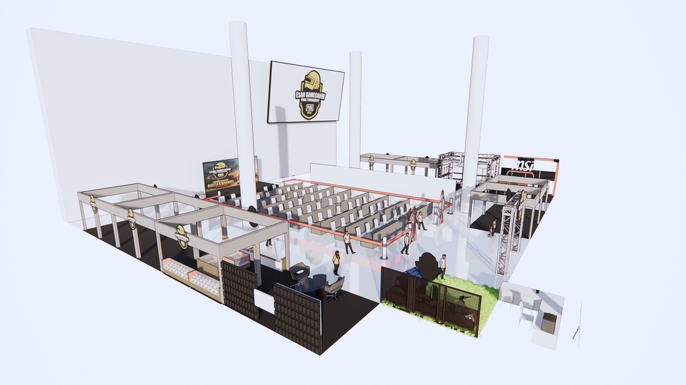 3D Perspective - ขึ้นงาน 3D  Perspective / BOOTH ,แบบบ้าน,สวน,คอนโด ,  event exhibition 3d/2d /  อื่นๆ  - 16