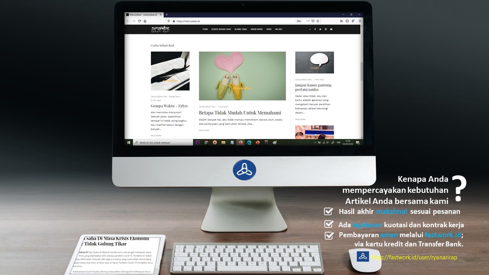 Penulisan Konten - Penulisan Artikel, Copywriting, Content Blog, Content Website, Deskripsi Produk, segala kategori - 6