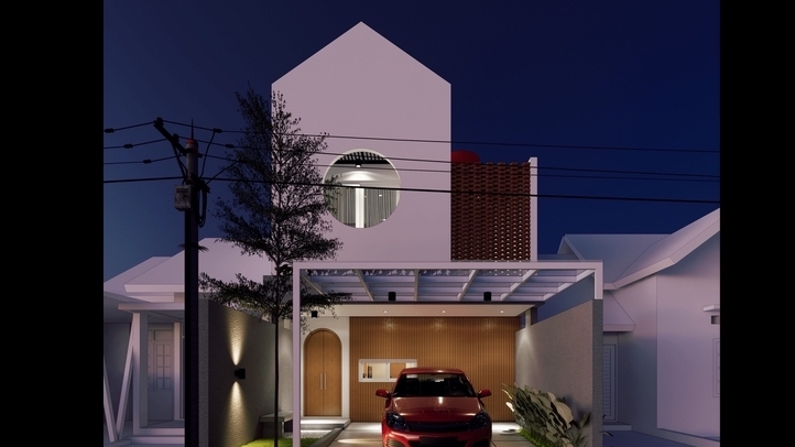 3D & Perspektif - JASA PERENCANAAN DESAIN RUMAH TINGGAL - TERJANGKAU - 3