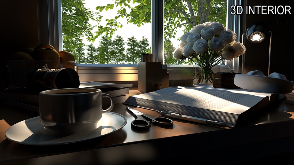 3D & Perspektif - Desain 3D Arsitektural, Bangunan, Furnitur, atau Lankskap - 5