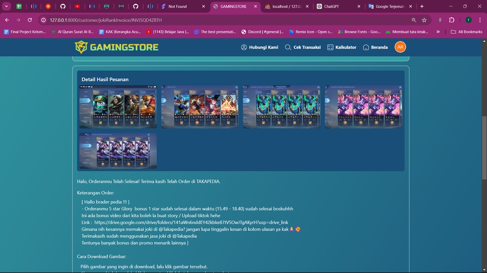 Web Development - Pembuatan Website Sistem Informasi, E-Commerce, LMS, Company Profile, Dll - 12