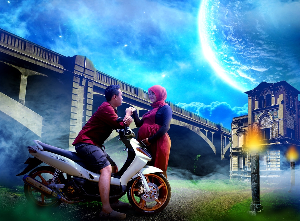 Edit Gambar & Photoshop - MANIPULASI FOTO LUCU DAN SERU - 3