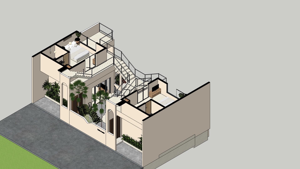 CAD Drawing - Gambar Kerja Arsitektural 2D - 8