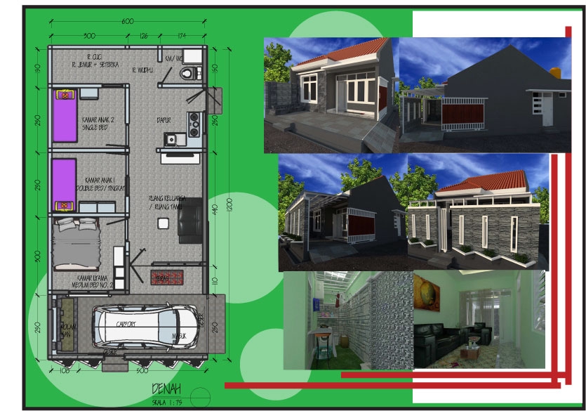 3D & Perspektif - JASA DESAIN GAMBAR 2D DAN 3D HARGA BERSAHABAT - 7