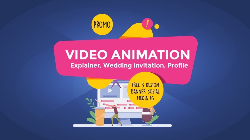 Motion Graphics - PROMO !! JASA VIDEO ANIMASI, EXPLAINER PREMIUM - 1