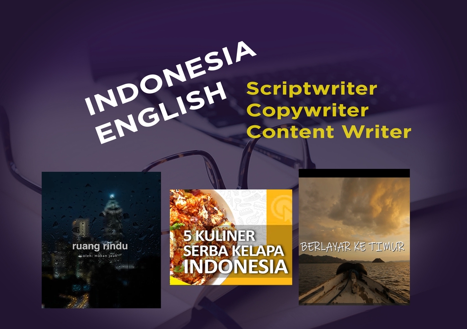Penulisan Konten - Creative Writer (Script, Skenario, Content, Fiksi, Audio) Artikel & etc - Let's me Know - 3