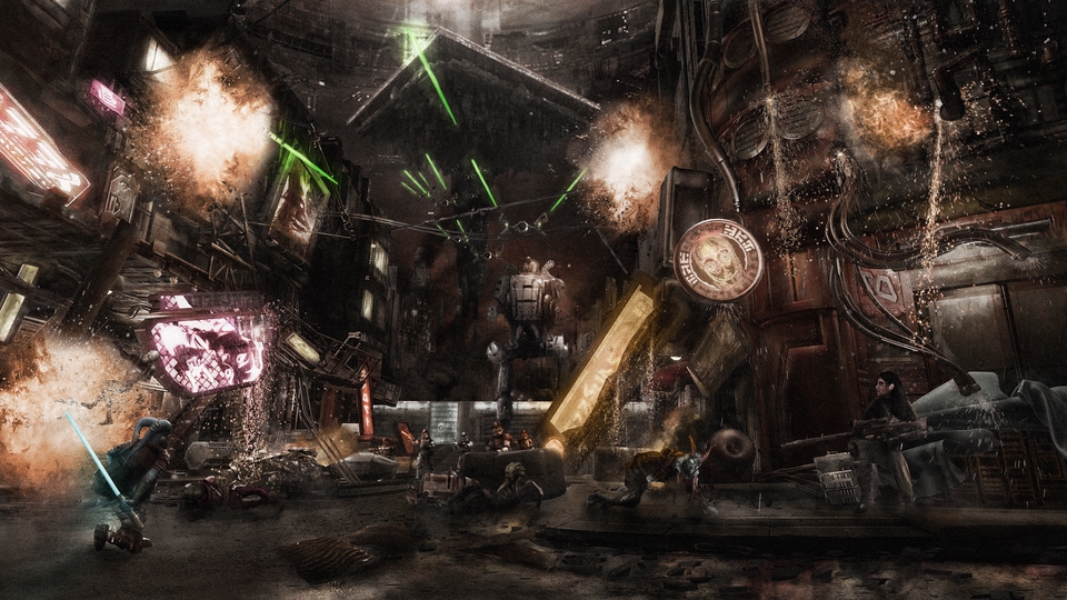 วาดภาพประกอบ - รับวาดภาพประกอบ 2D illustration / Concept Art / Character / Environment - 13