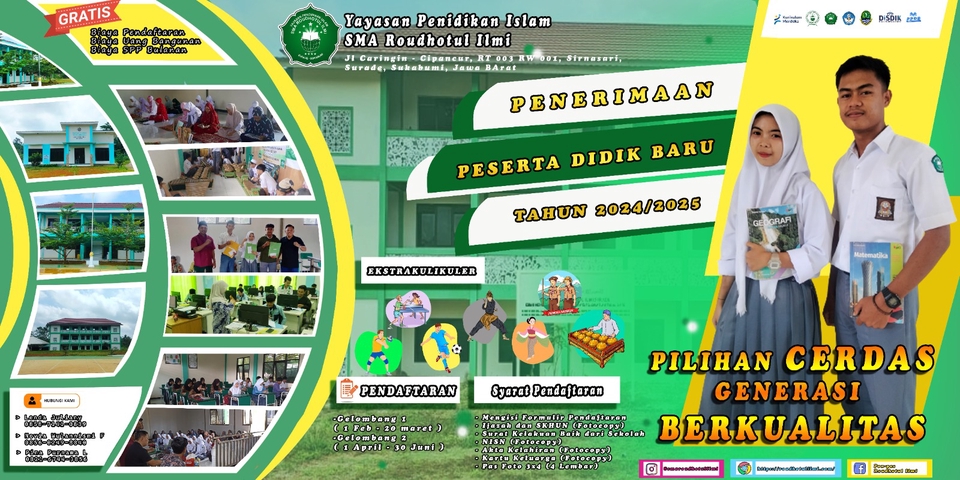 Digital Printing - Desain kartu ucapan wisuda, ulangtahun, dan lainnya - 6