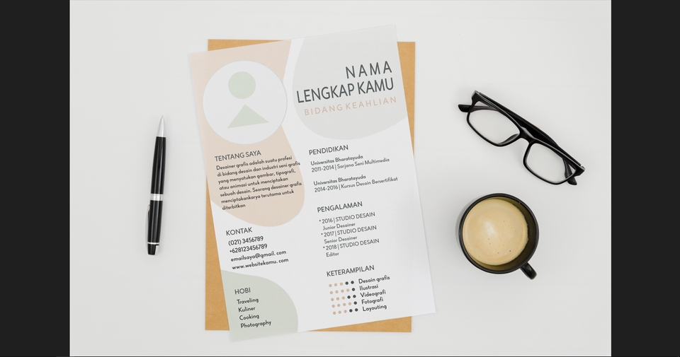 Portfolio & Resume - CV ONLINE KEREN UNTUK LAMARAN VIA EMAIL - 6