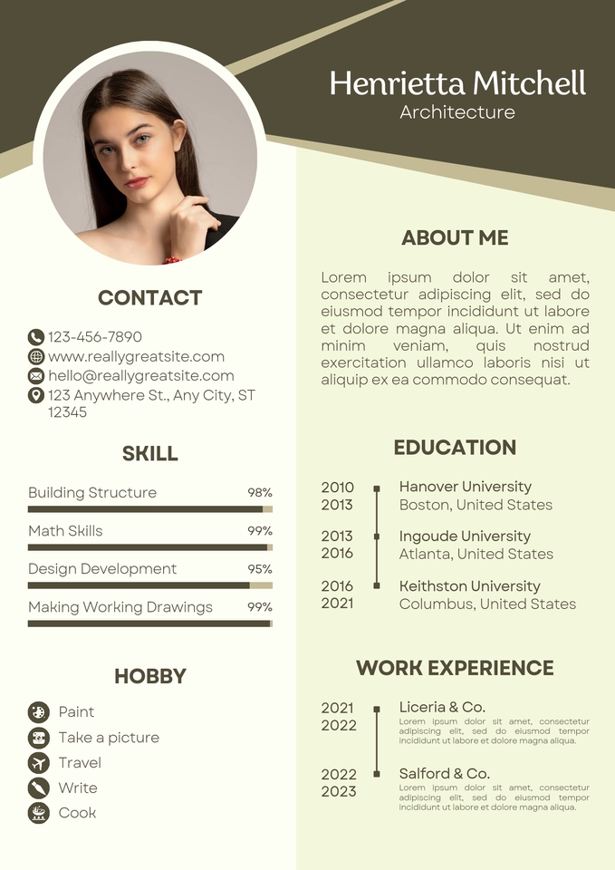 Portfolio & Resume - Curricullum Vitae - 2