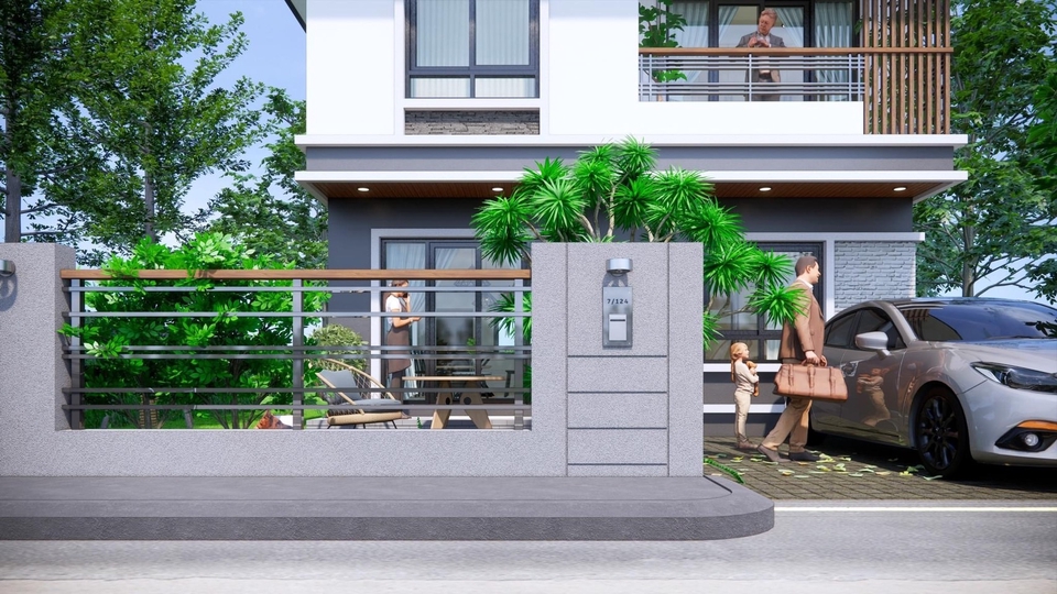 เขียนแบบวิศวกรรมและออกแบบโครงสร้าง - เขียนแบบบ้านพักอาศัย/ออกแบบบ้านพักอาศัย/ตกแต่งภายใน/คำนวนโครงสร้าง/เขียนดีเทลแบบขยาย/ประมาณราคา,BOQ - 11