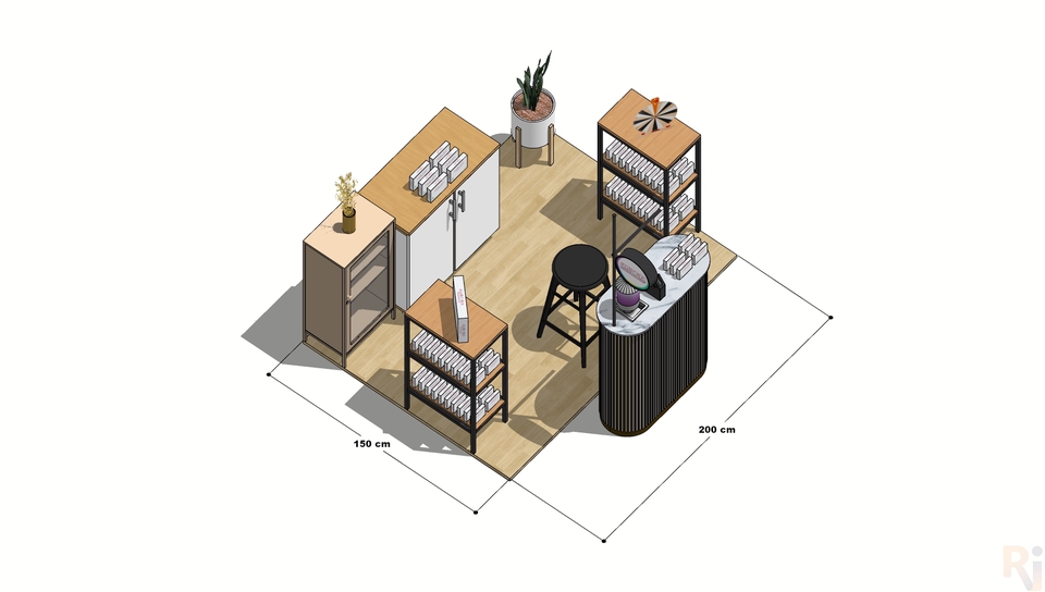 3D & Perspektif - Desain Interior Kantor Murah - 16