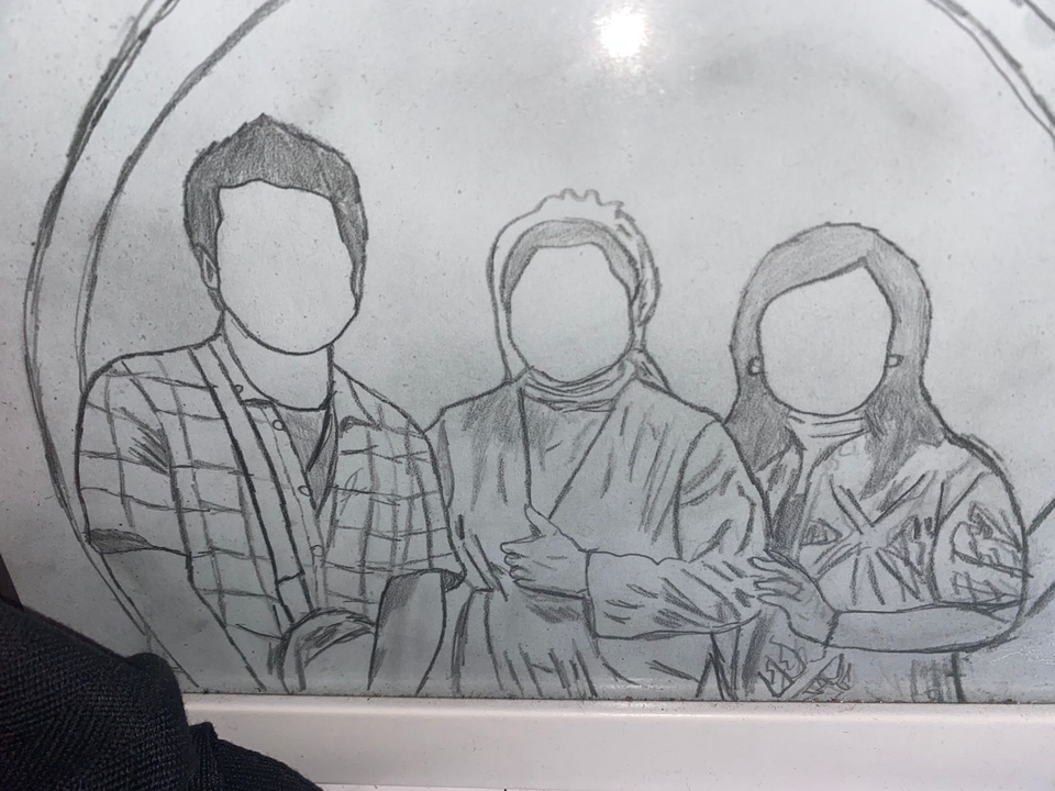Gambar Potret - Jasa menggambar (pakai pensil,spidol) murah dan cepat - 4