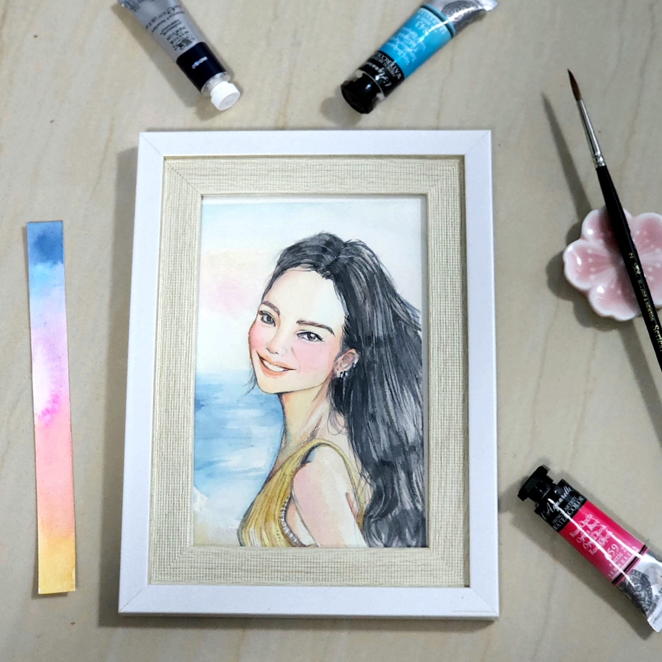 วาดภาพการ์ตูน - รับวาดภาพสีน้ำ - 2