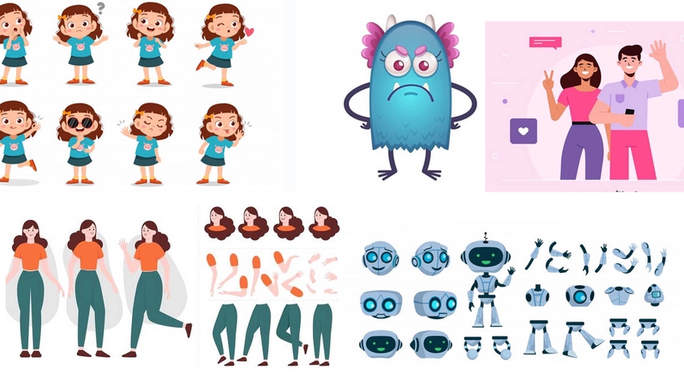 Stiker LINE - Awesome character emojis and sticker set for Line, WhatsApp, Apps, or website - 5