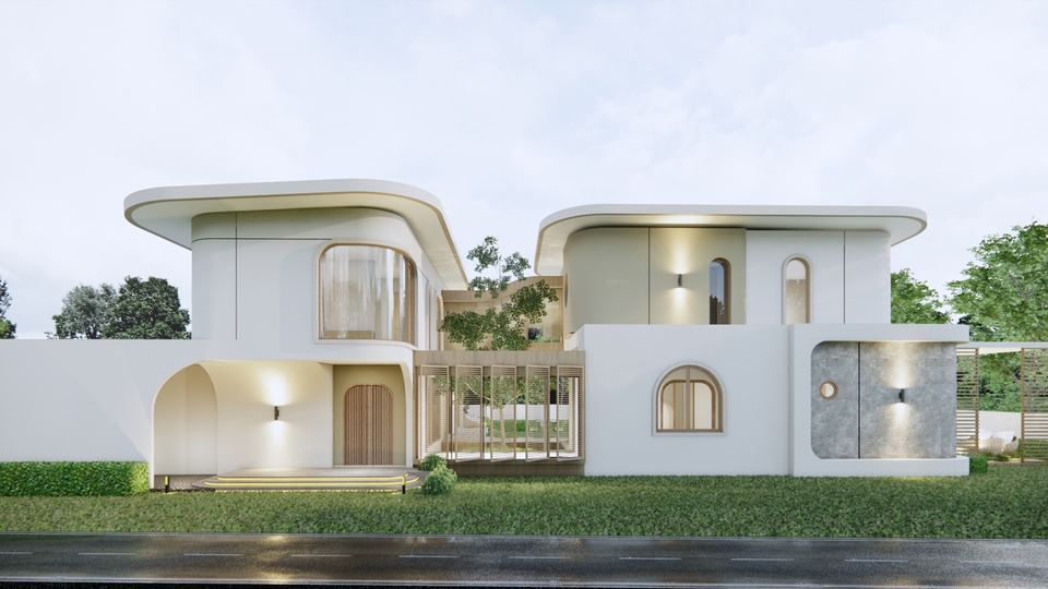 3D Perspective - รับทำ 3D Perspective (Exterior/Interior) รับขึ้นโมเดล 3D / รับออกแบบและเขียนแบบสถาปัตยกรรม - 2