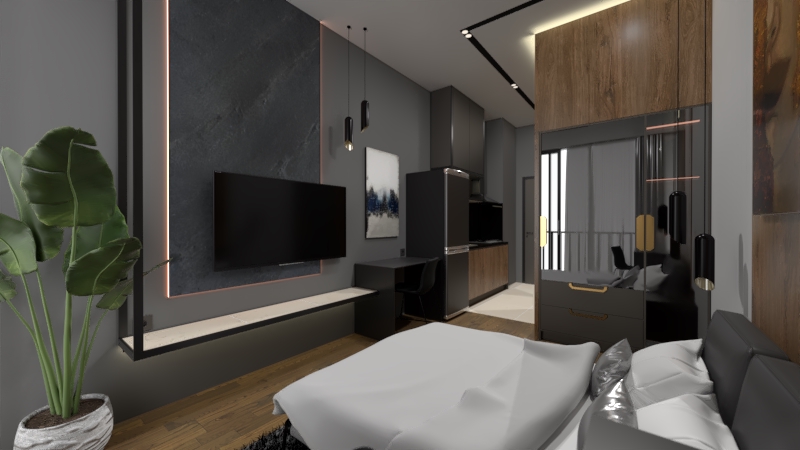 3D & Perspektif - Home / Apartment Interior Design - 9