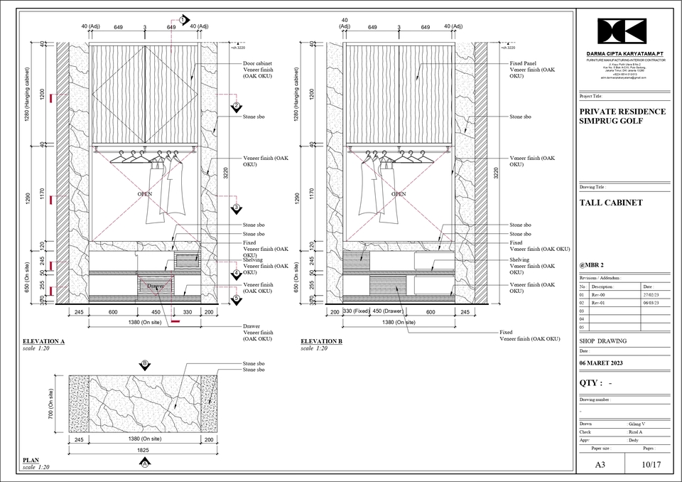 CAD Drawing - SHOP DRAWING INTERIOR Profesional & Hasil Cepat - 17