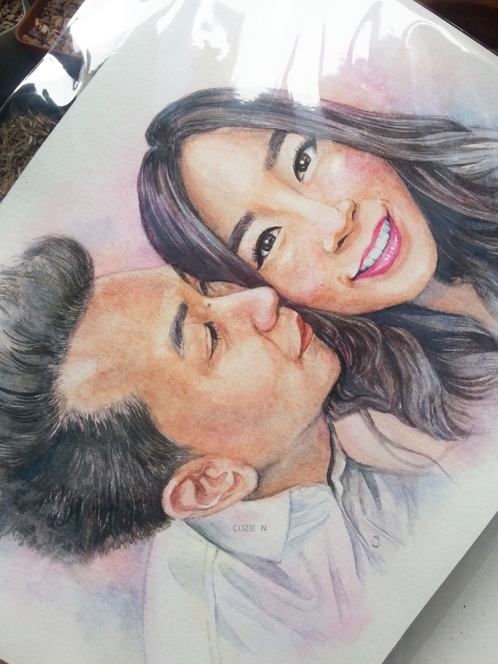 วาดภาพเหมือน Portrait - Portrait Watercolor : รับวาดภาพหลากหลาย เน้นคุณภาพ - 14