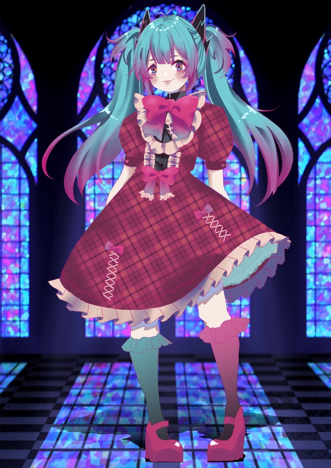 วาดภาพการ์ตูน - ออกแบบโมเดลใช้สำหรับสตรีม(Vtuber model) - 6