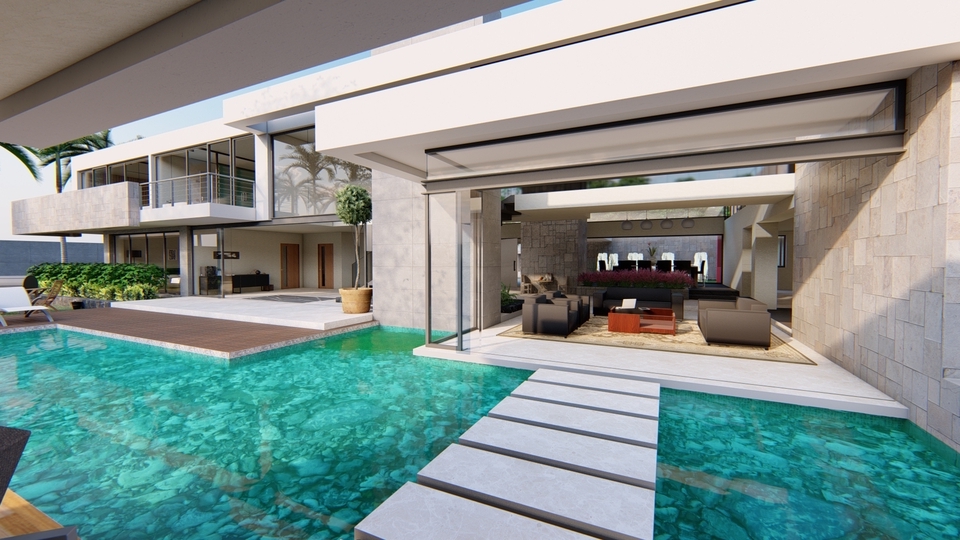 3D Perspective - รับทำภาพ 3D perspective exterior interior 3D Animation และ ภาพ VR360 - 10