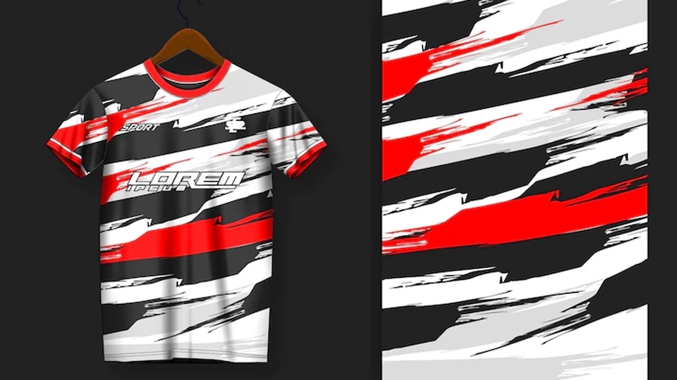 Desain Kaos & Motif - DESIGN JERSEY CUSTOM - 11