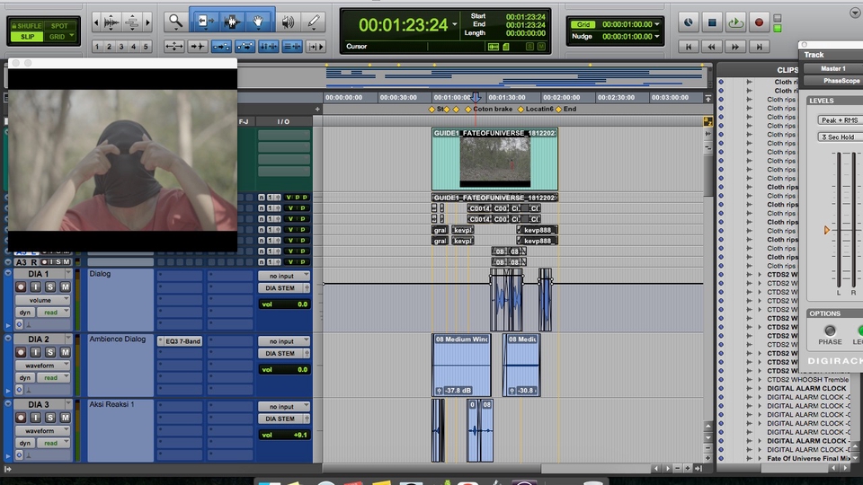 Jasa Sound Engineer / Edit Suara Video - Sound Efect Film Profesional