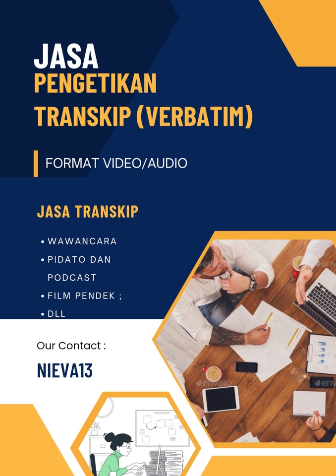 Pengetikan Umum - Transkip video dan audio (verbatim) - 2