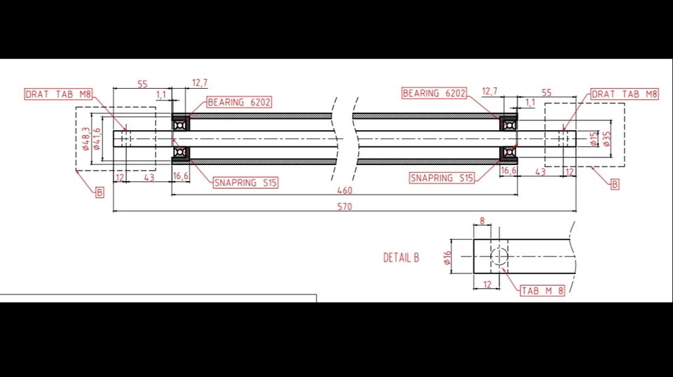 CAD Drawing - Machine part/sparepart Design  - 1