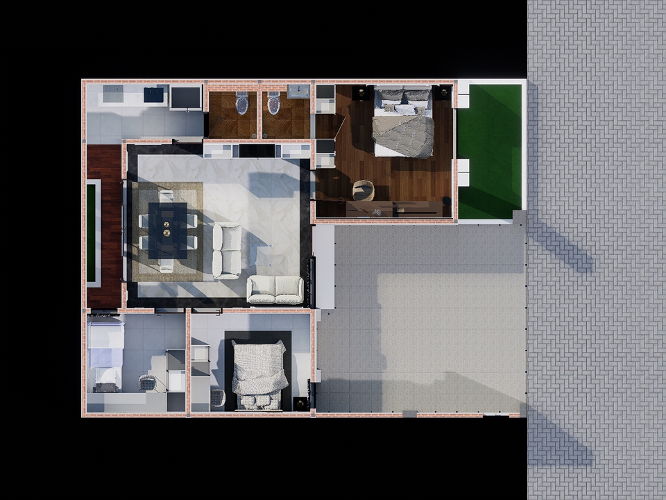 3D & Perspektif - Jasa Desain Arsitektur Hunian & Komersial Profesional - 4