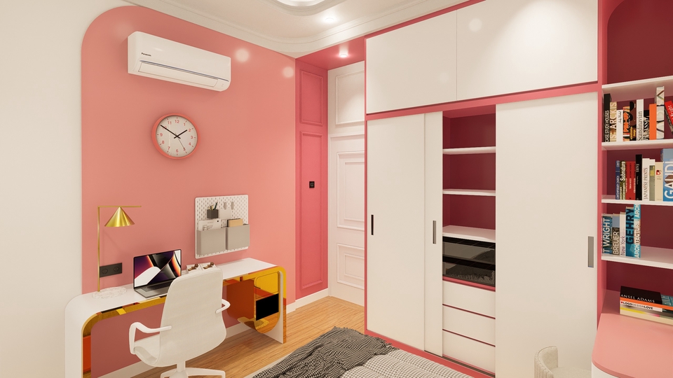Desain Interior & Furnitur (3D+Visual Desain+Gambar Kerja) Kafe,Rumah Tinggal,Kantor,Apartemen