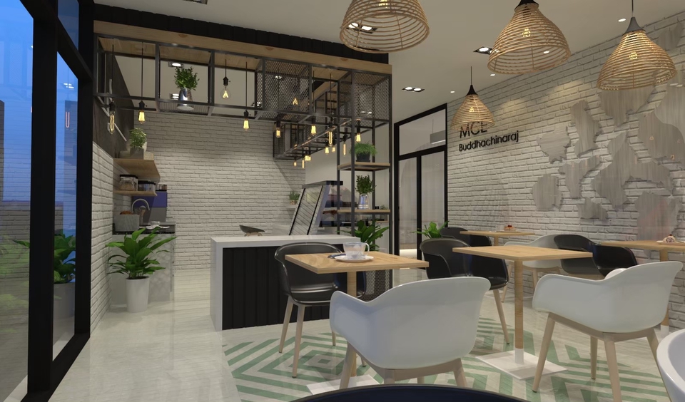 ออกแบบตกแต่งภายในและภายนอก - รับออกแบบอาคาร&ออกแบบตกแต่งภายในและ3D perspective (Exterior Design & Interior Design) ทุกประเภทอาคาร - 4