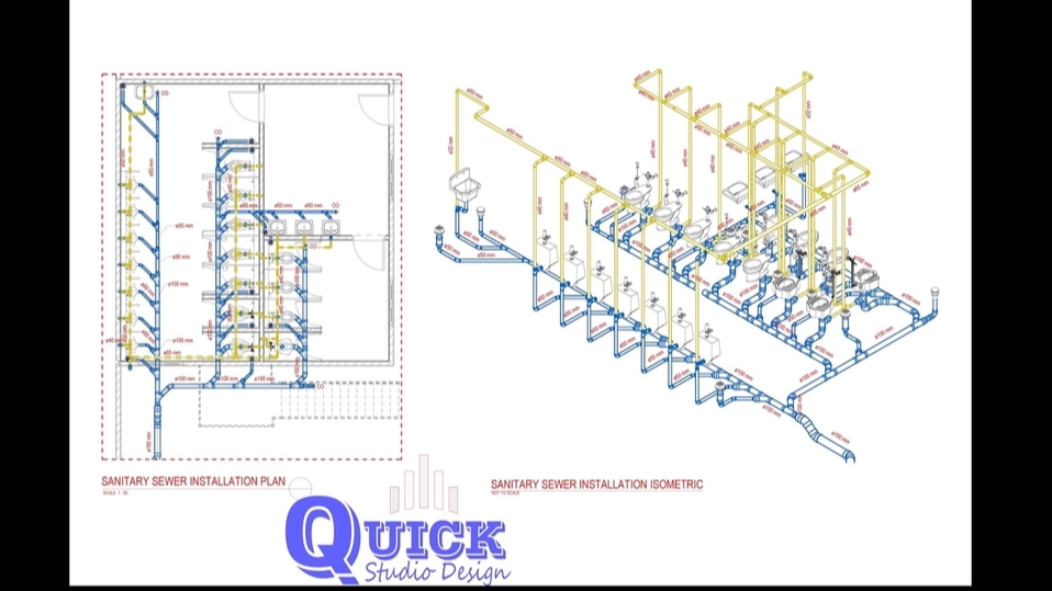 CAD Drawing - Desain Plumbing - 2