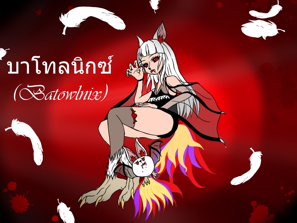 รับวาดรูปการ์ตูนอนิเมะ หญิง สวย น่ารัก สไตล์แฟนตาซี