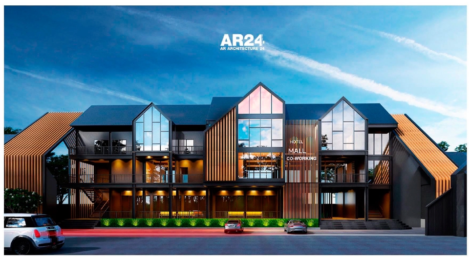 3D Perspective - ออกแบบภาพ 3D Perspective-Sketchup Vray ภายนอก-ภายใน - 13