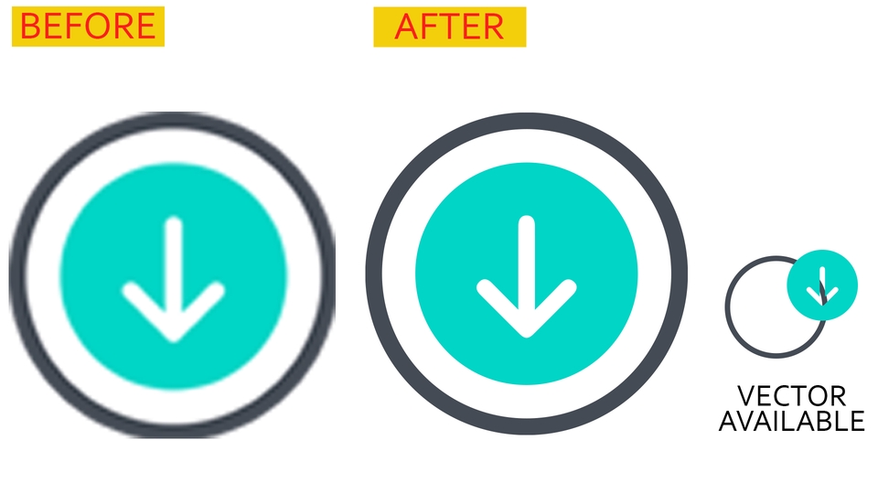 Logo - Remake / Buat Ulang Logo Atau Resize Logo Ke Dalam Ukuran Besar (300dpi/4000pixel) High Resolution - 2