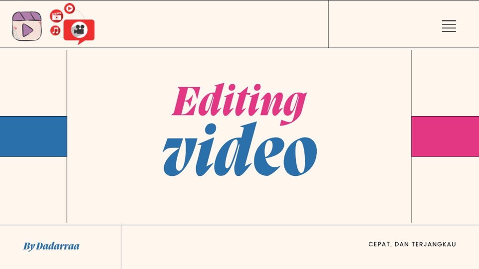 Video Editing - Edit Video Cepat dan Menarik - 1