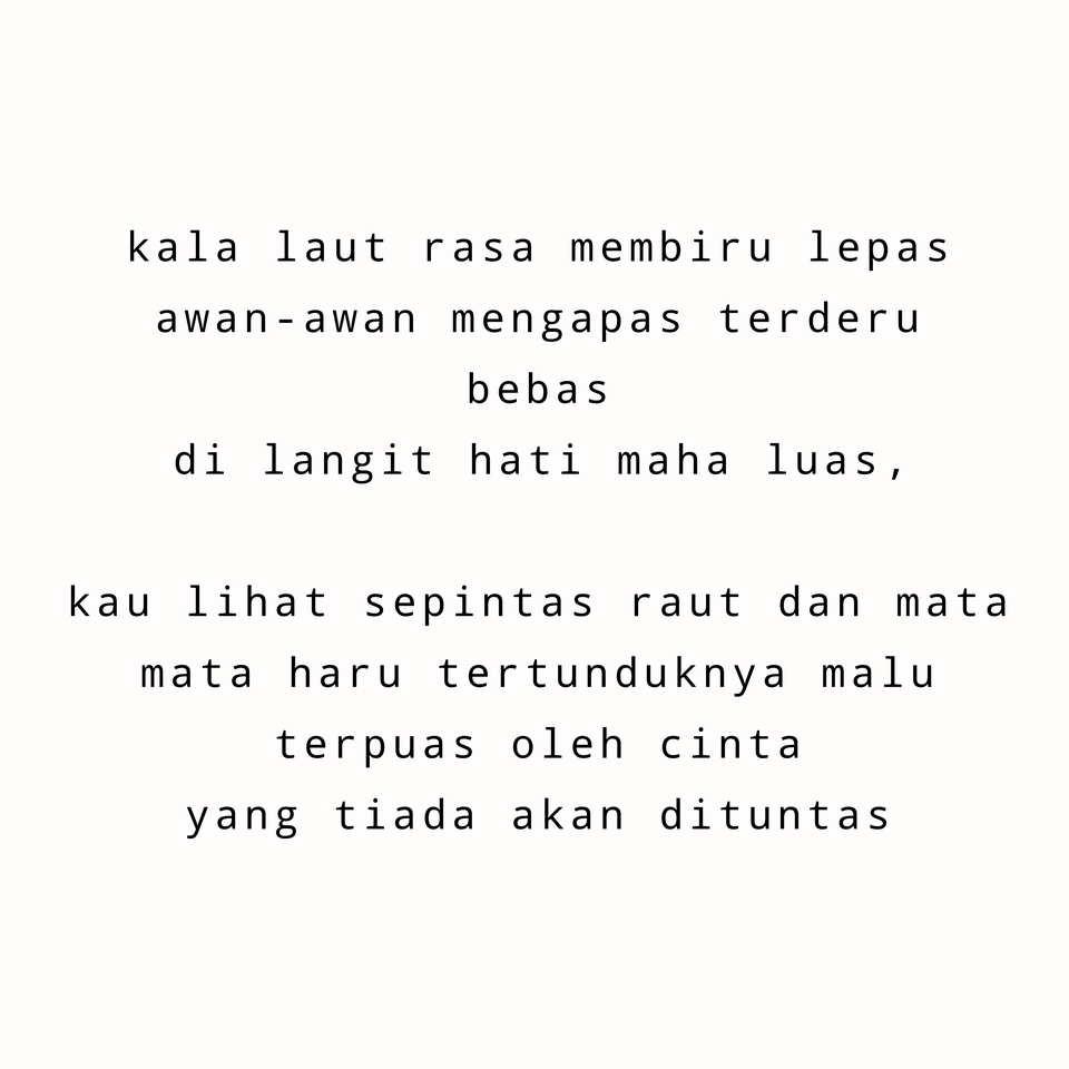 Penulisan Konten - Jasa penulisan puisi bucin, puisi cinta, puisi rindu - 4