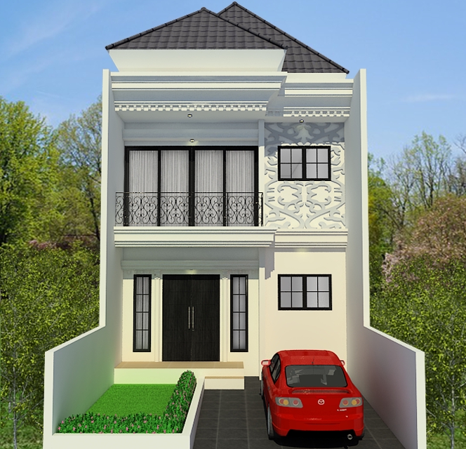 3D & Perspektif - Jasa Desain Denah + 3D Exterior Rumah - 10