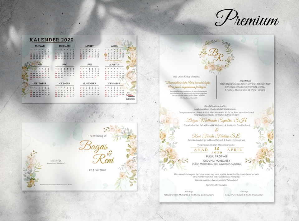 Digital Printing - Wedding Invitation (Undangan Pernikahan kekinian) - 3