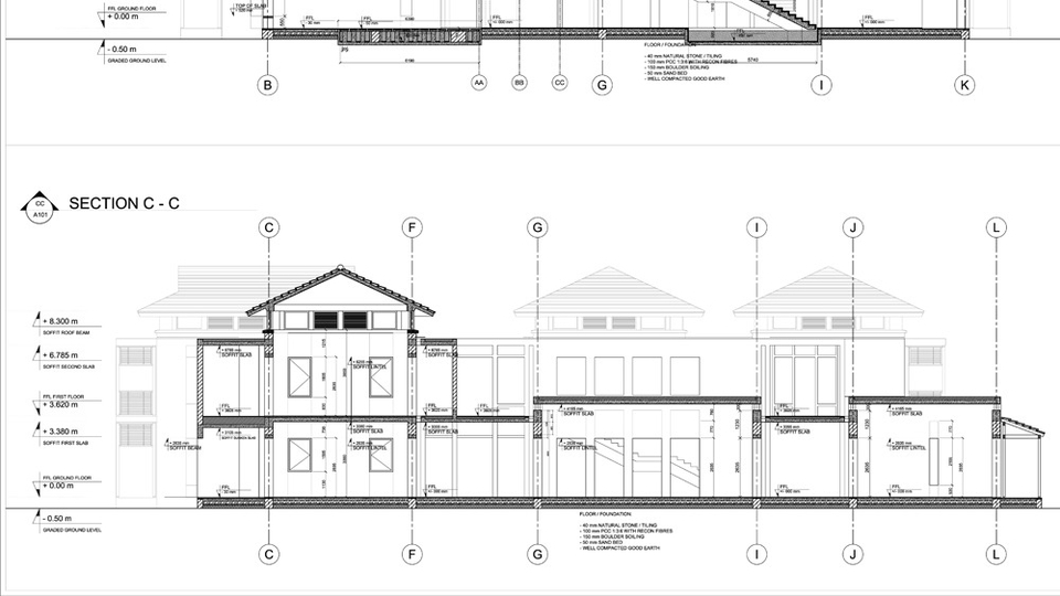 CAD Drawing - JASA DRAFTER GAMBAR KERJA/ DESAIN BANGUNAN (SHOP DRAWING, ASBUILT DRAWING DLL.) - 3