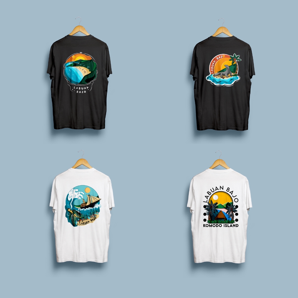 Desain Kaos & Motif - Design Kaos T-Shirt dan hoodie Streetweear style - 4